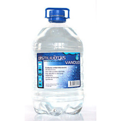 Distiliuotas vanduo 5L
