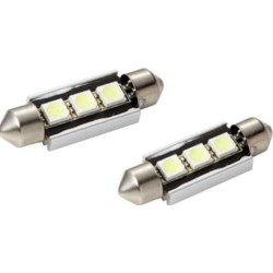 Lemputės 3LED T11x39 SMD