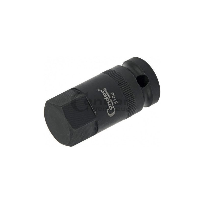 Antgalis smūginis H22mm šešiakampis 1/2