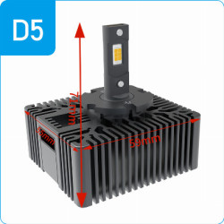 Lemputė D5S LED