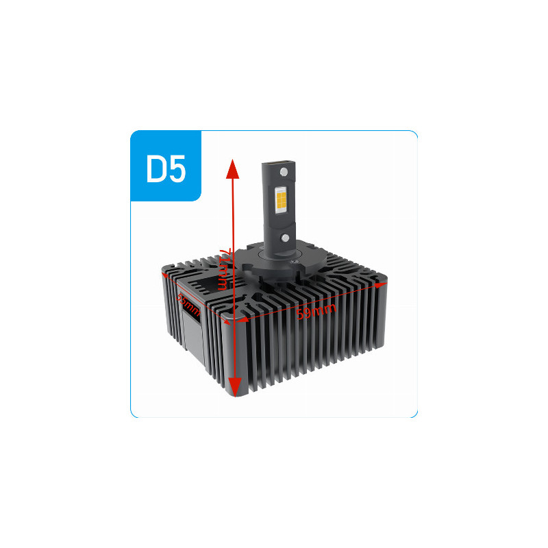 Lemputė D5S LED