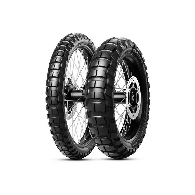 130/80R17 Metzeler KAROO 4 65Q TL ENDURO ON/OFF Rear M+S