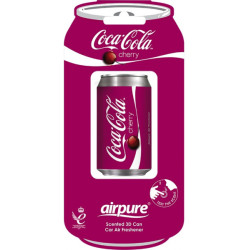 Salono kvapas "COCA-COLA" skardinė 3D Vent Coke Cherry