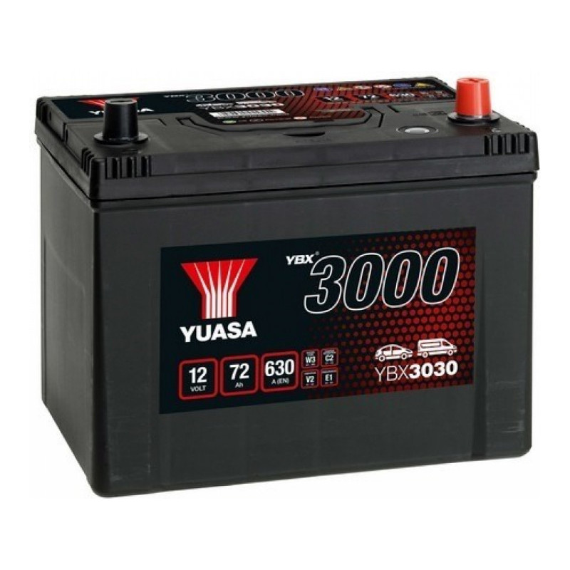 Akumuliatorius 72Ah 630A 12V