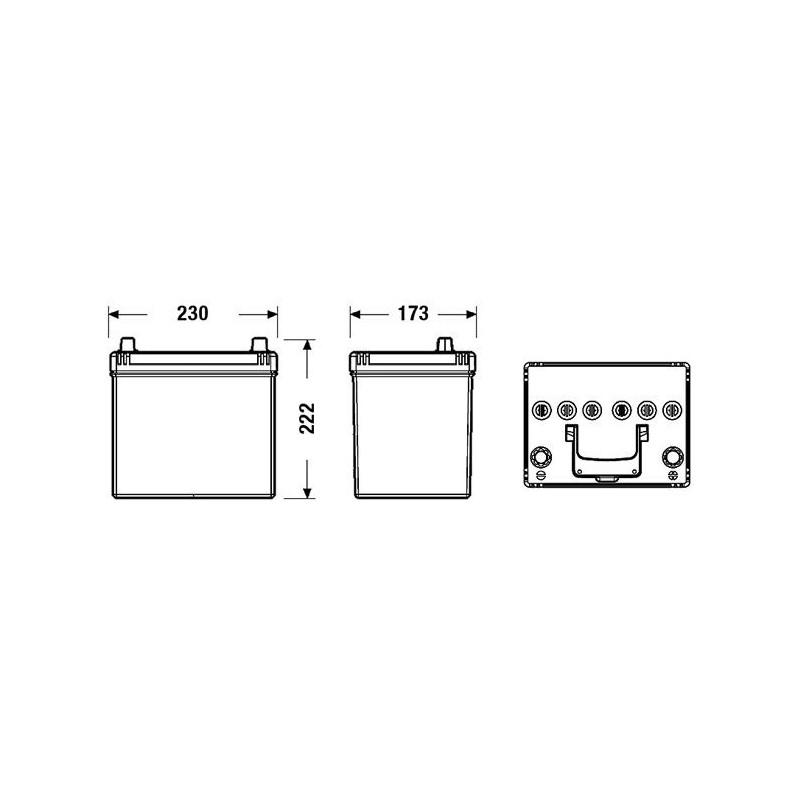 Akumuliatorius 60Ah 520A 12V