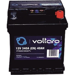 Akumuliatorius 40Ah 340A P+ VOLTARO