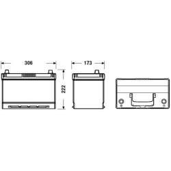 Akumuliatorius 95AH 720A EN 12V