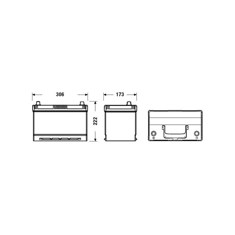 Akumuliatorius 95AH 720A EN 12V