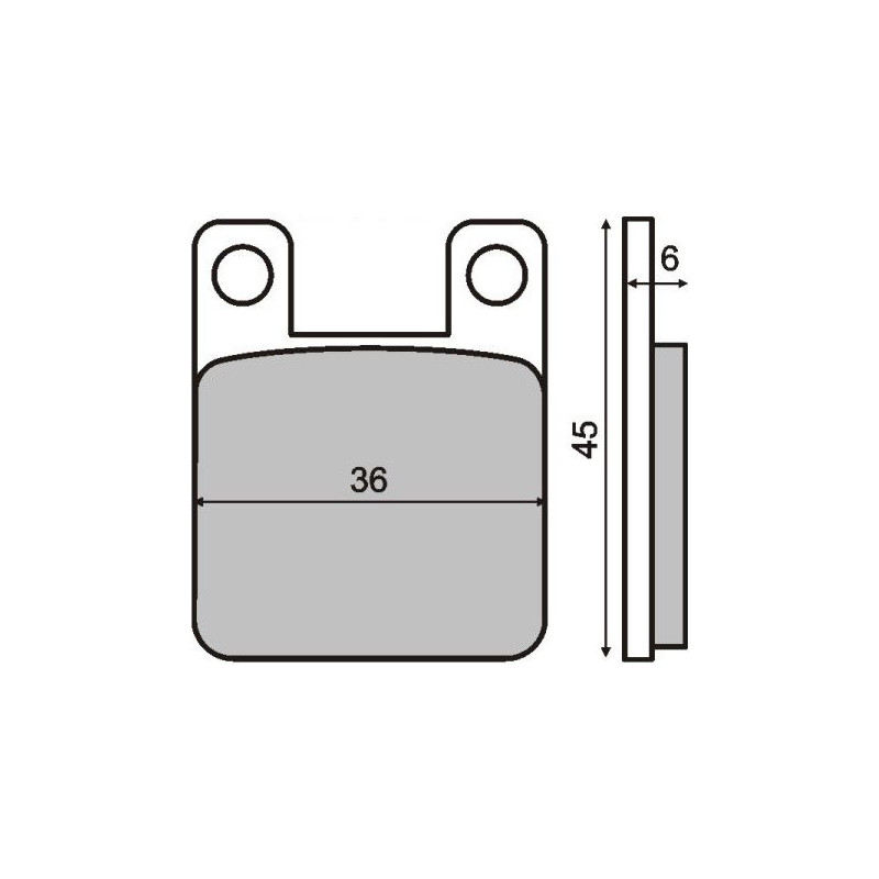 Kaladėlės stabdžių