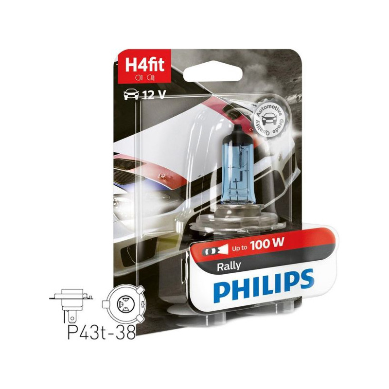 Lemputė 12V  H4 100/90W