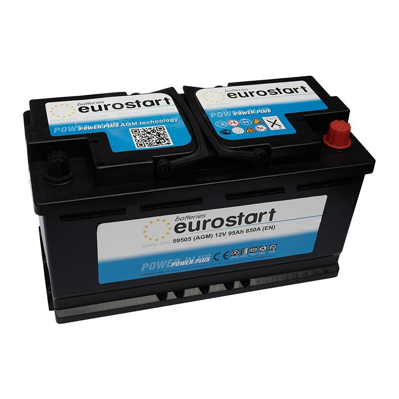 Akumuliatorius 95Ah 12V 850A AGM 
