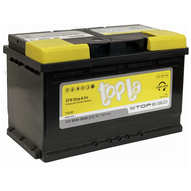 Akumuliatorius 80Ah 800A 12V