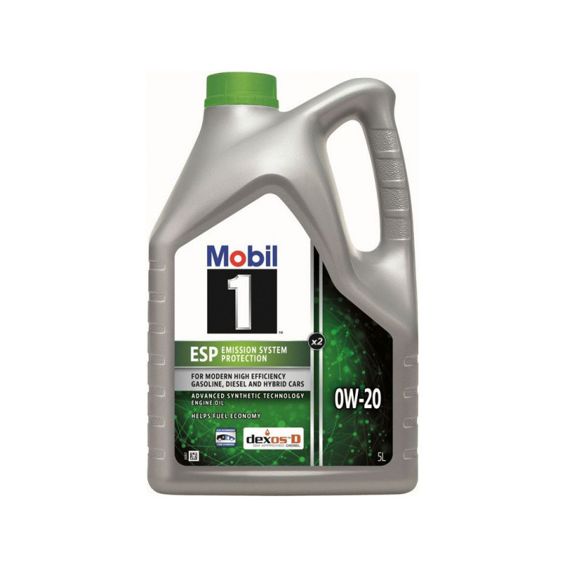 Alyva MOBIL 0W20 ESP X2 5L