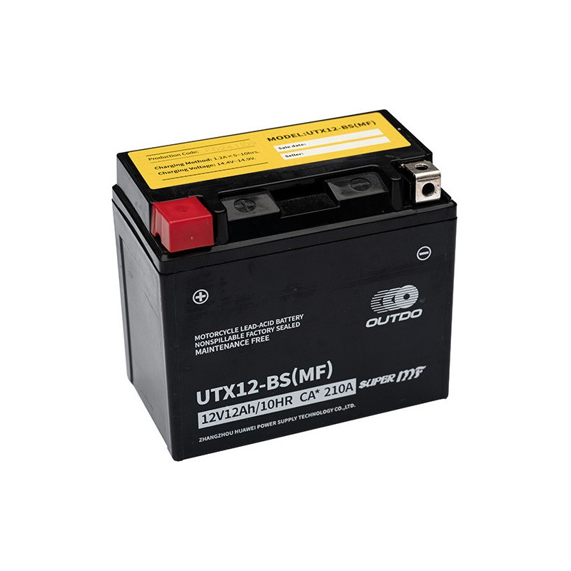Akumuliatorius 12Ah 12V AGM (MF)