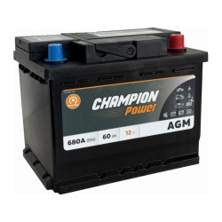Akumuliatorius Champion Power 60Ah  EN680A