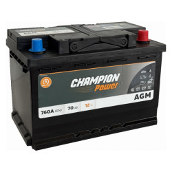 Akumuliatorius Champion Power 70AH EN760A