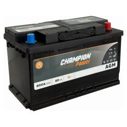 Akumuliatorius Champion Power 80AH EN800A