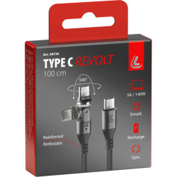 Laidas USB Type C/USB Type C