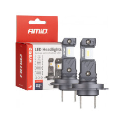 Lemputė LED Hybrid H7/H18 6000K Canbus 60W