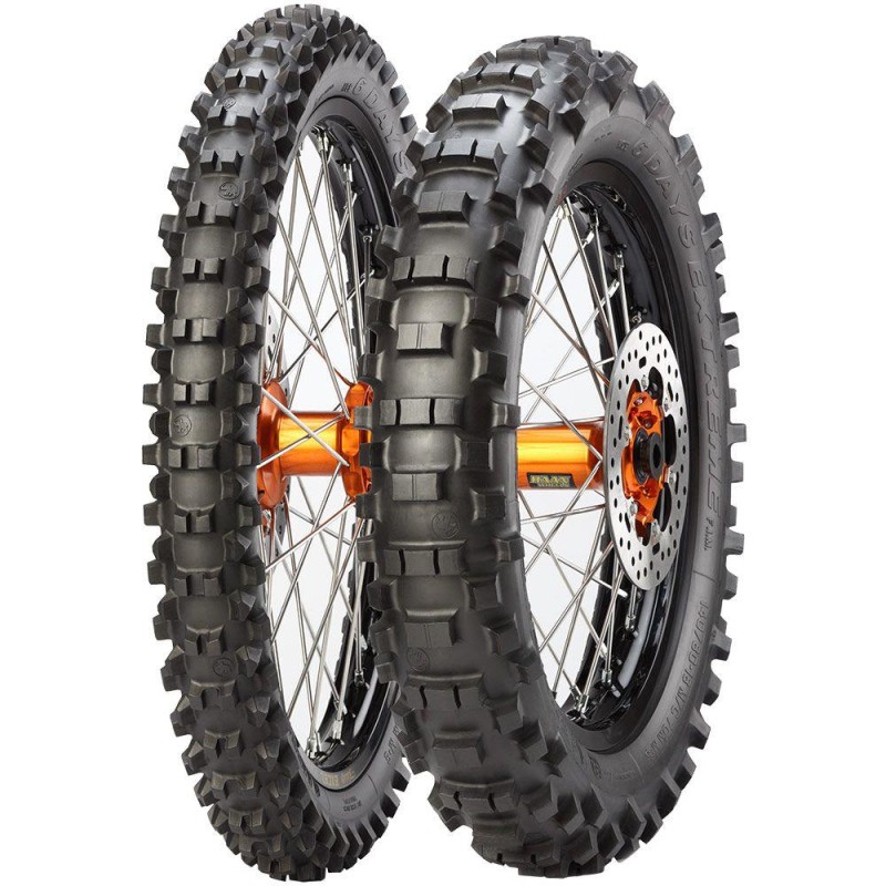 120/90-18 Metzeler MCE 6 DAYS EXTREME 65R TT ENDURO COMPETITION Rear M+S FIM